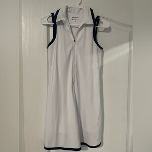Abercrombie YPB White Sleeveless Golf and Tennis Dress